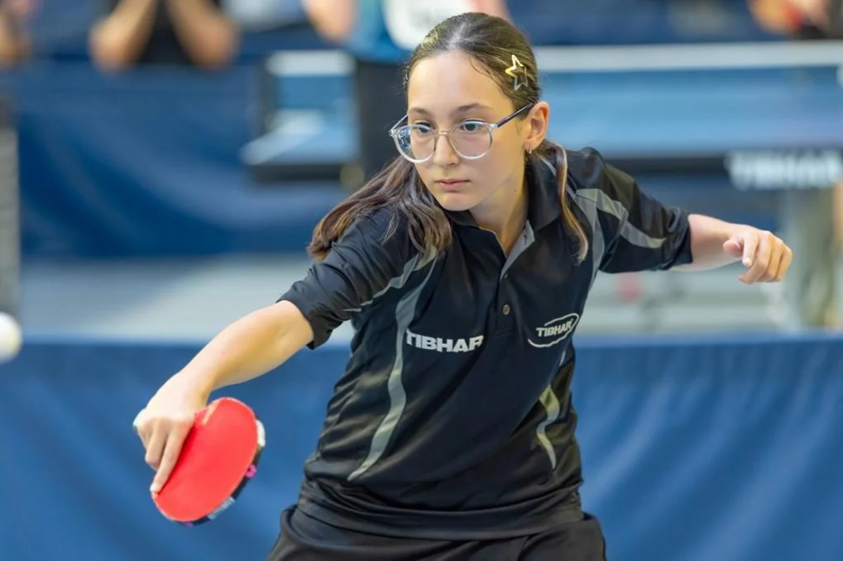 Mehin Mirzabalayeva with a gold medal at the Euro Mini Champs-2026 tournament