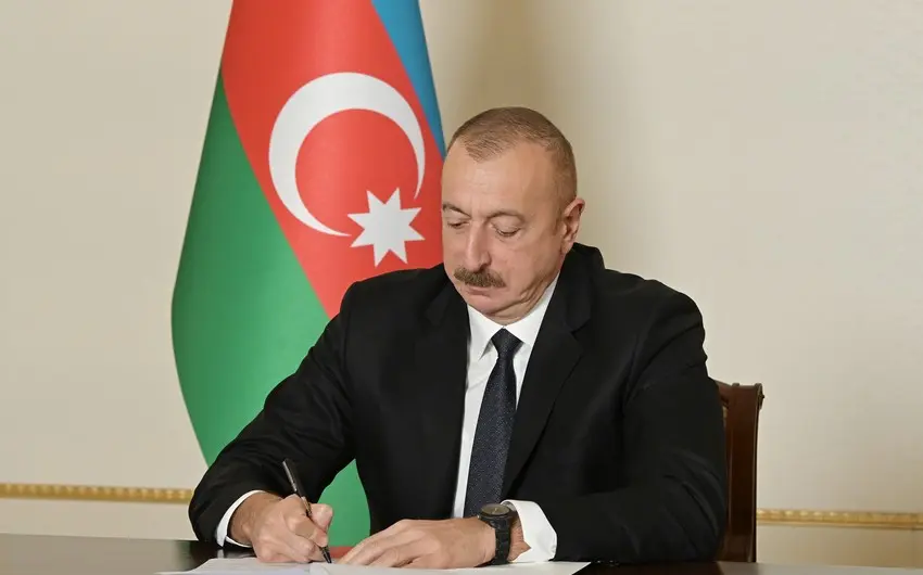 President of the Republic of Azerbaijan Ilham Aliyev