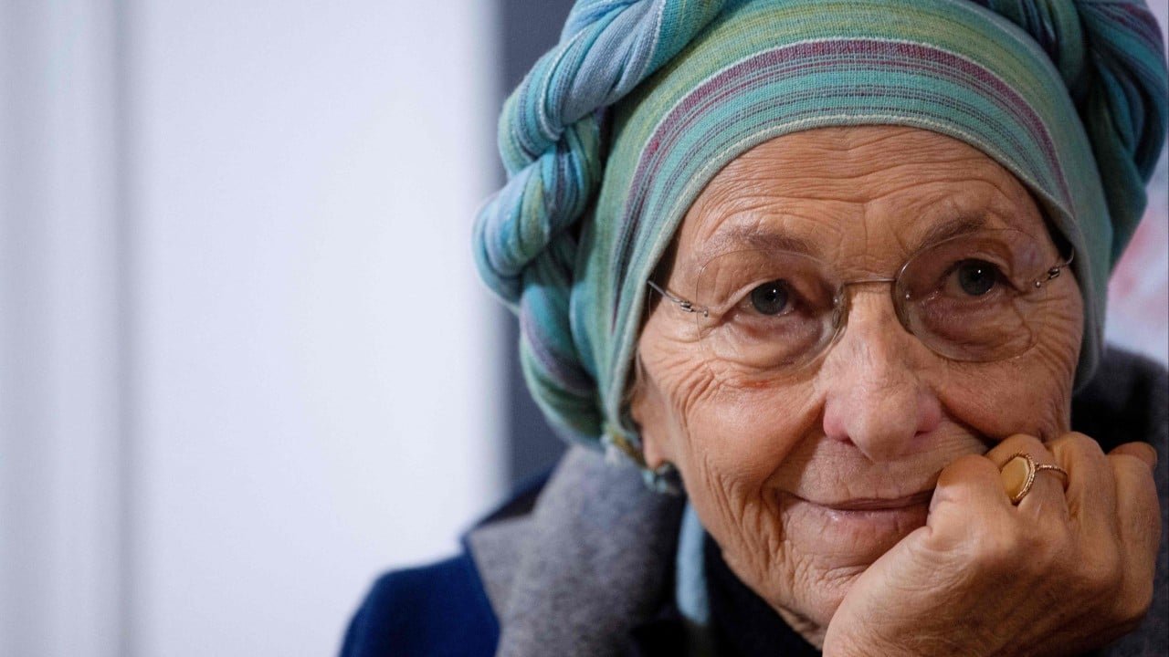 Emma Bonino speaking during an event