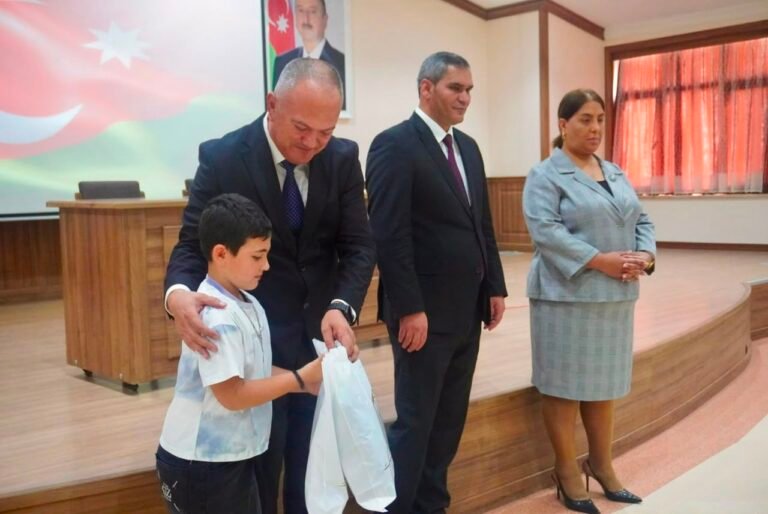 School supplies presented to children in need of special care in Nakhchivan