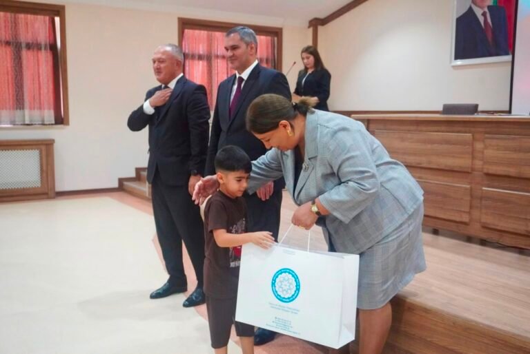 School supplies presented to children in need of special care in Nakhchivan
