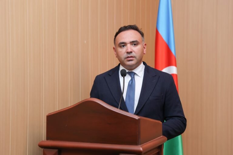 Кадр с панельной дискуссии по аграрной сфере в Агджабеди