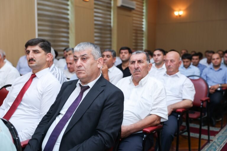 Кадр с панельной дискуссии по аграрной сфере в Агджабеди