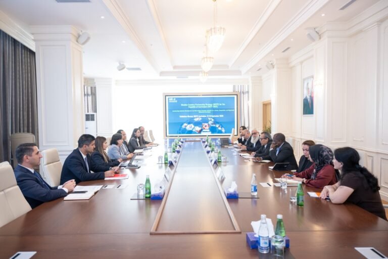 Meeting held with the delegation of the Islamic Development Bank at the Ministry of Agriculture