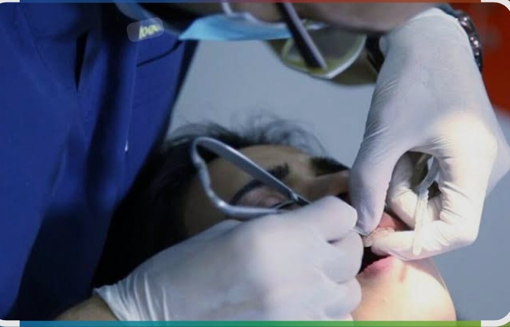 Dental office with equipment