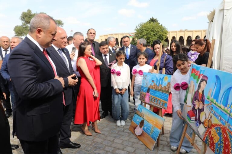 Participants at the Living Culture – Baku Cultural Enlightenment Festival