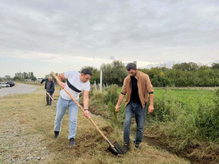 Tree-planting campaign and district-wide cleanup held in Samukh on September 27 – Remembrance Day