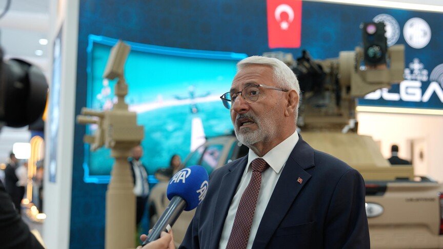 Logo or production facilities of the Turkish company MKE