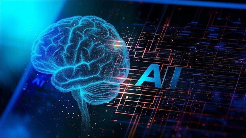 Flag of Belgium and an abstract digital network symbolizing artificial intelligence technologies