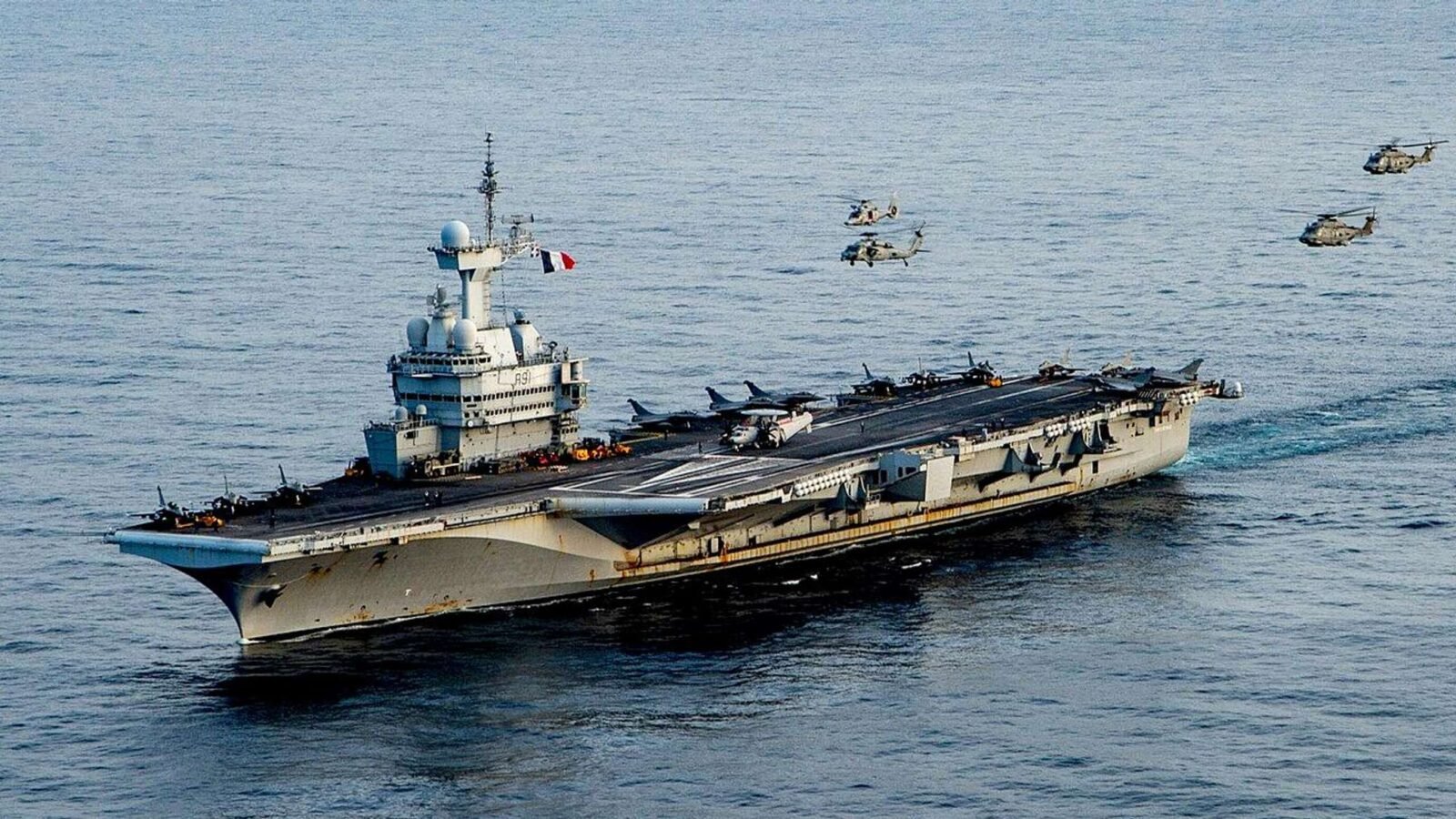 Fire breaks out on France's only aircraft carrier, the Charles de Gaulle