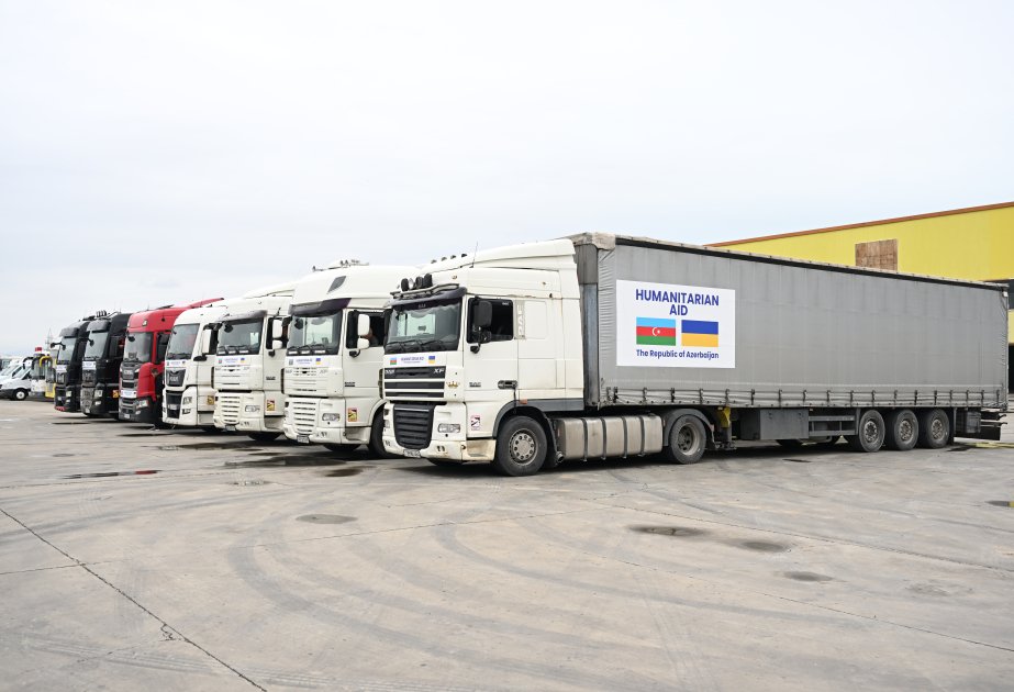 Cargo with electrical equipment prepared for shipment from the Sumgait Technology Park
