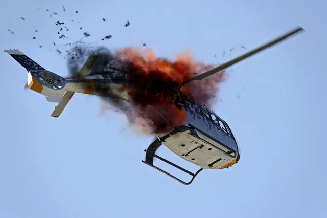 Houthis Hit Saudi Arabian Helicopter