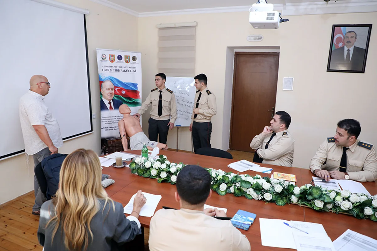 Second module of medical English course held in Azerbaijan with NATO support