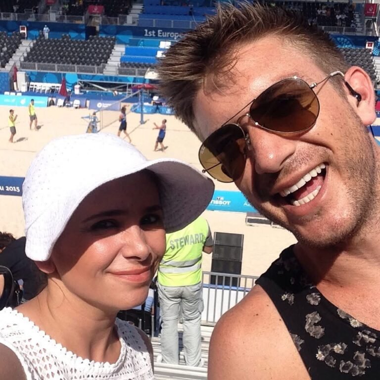 Firuza Jalilova and John Mason meet in Baku after 11 years