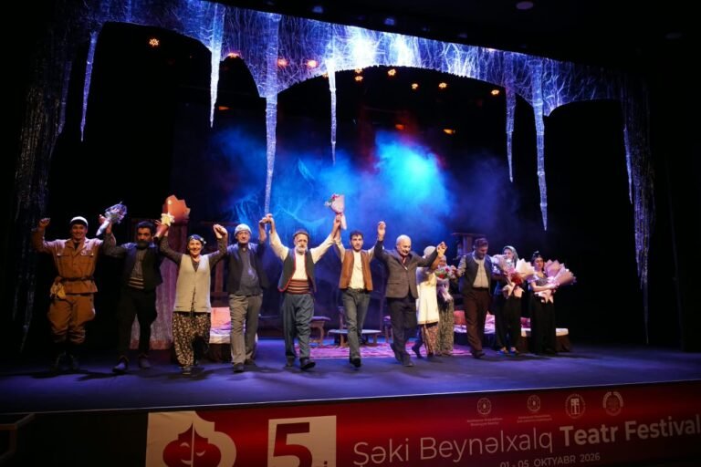 Opening ceremony of the 5th Sheki International Theatre Festival at the Sheki State Drama Theatre