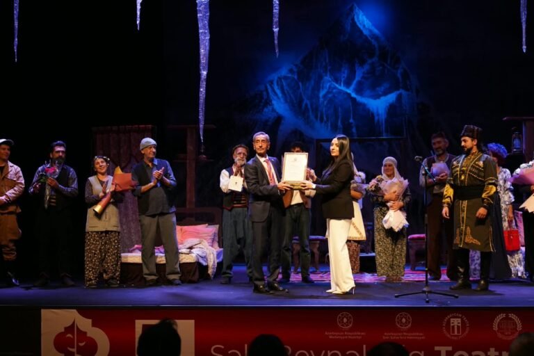 Opening ceremony of the 5th Sheki International Theatre Festival at the Sheki State Drama Theatre