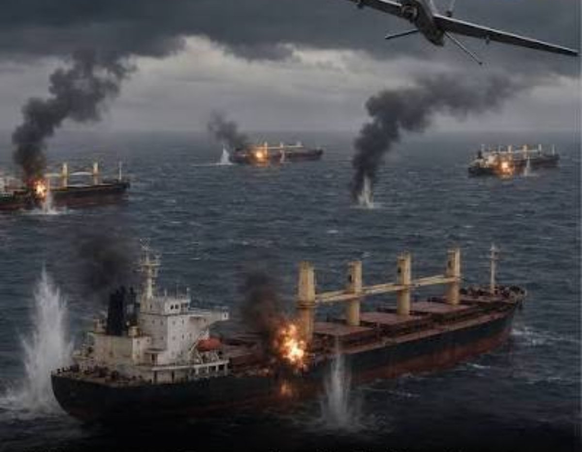 Two vessels damaged in Azov after UAV attack