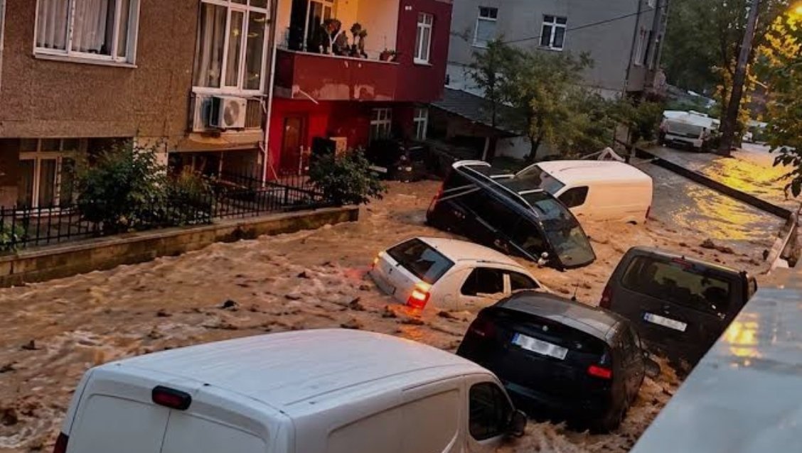 Flooding in Istanbul: more than 1,277 inundations recorded across the city
