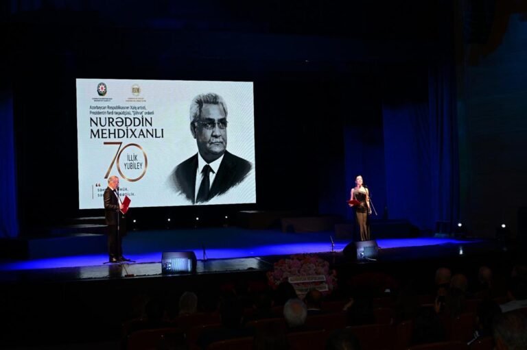 Nurəddin Mehdixanlının 70 illik yubileyi qeyd olunub