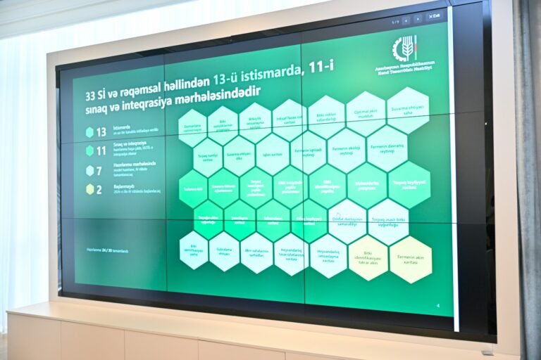 Press conference held on implementation of "Agrarian Artificial Intelligence" project