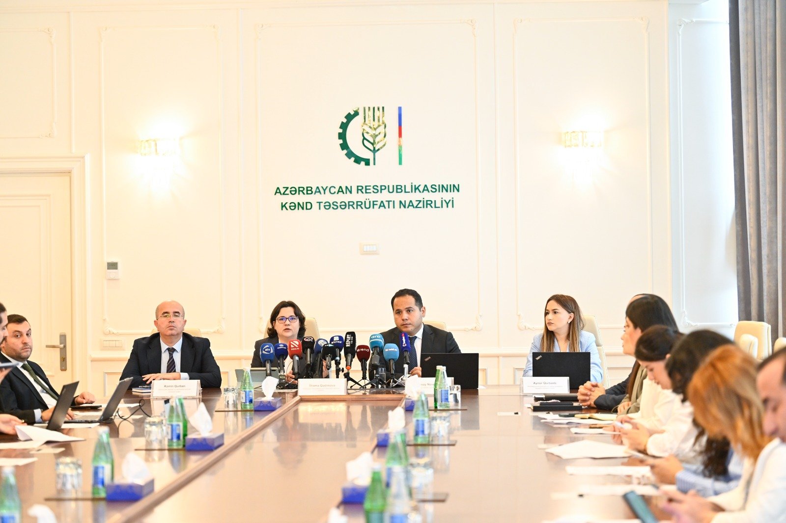 Press conference held on implementation of "Agrarian Artificial Intelligence" project