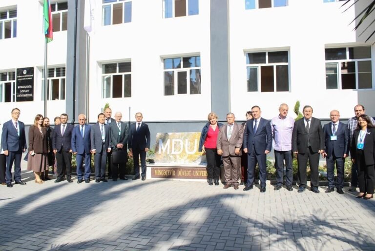 Mingəçevirdə beynəlxalq konfrans: su təhlükəsizliyi müzakirə olunub