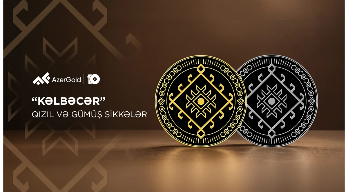 AzerGold gold and silver coin collection dedicated to Kelbajar