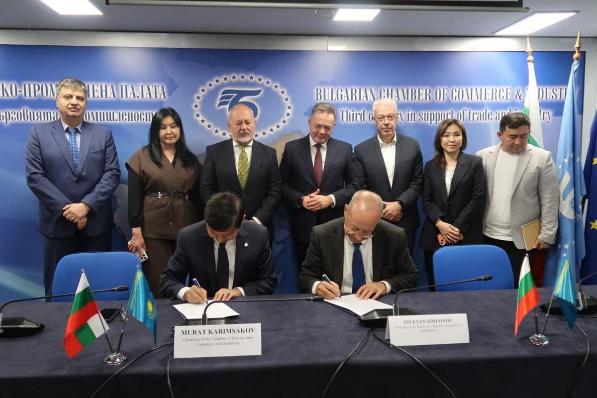 Kazakhstan and Bulgaria Set Up Joint Business Council to Expand Trade