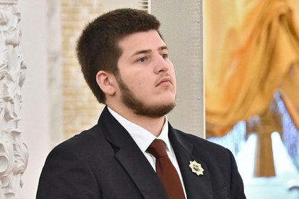 Ramzan Kadırov və oğlu Adam Kadırov